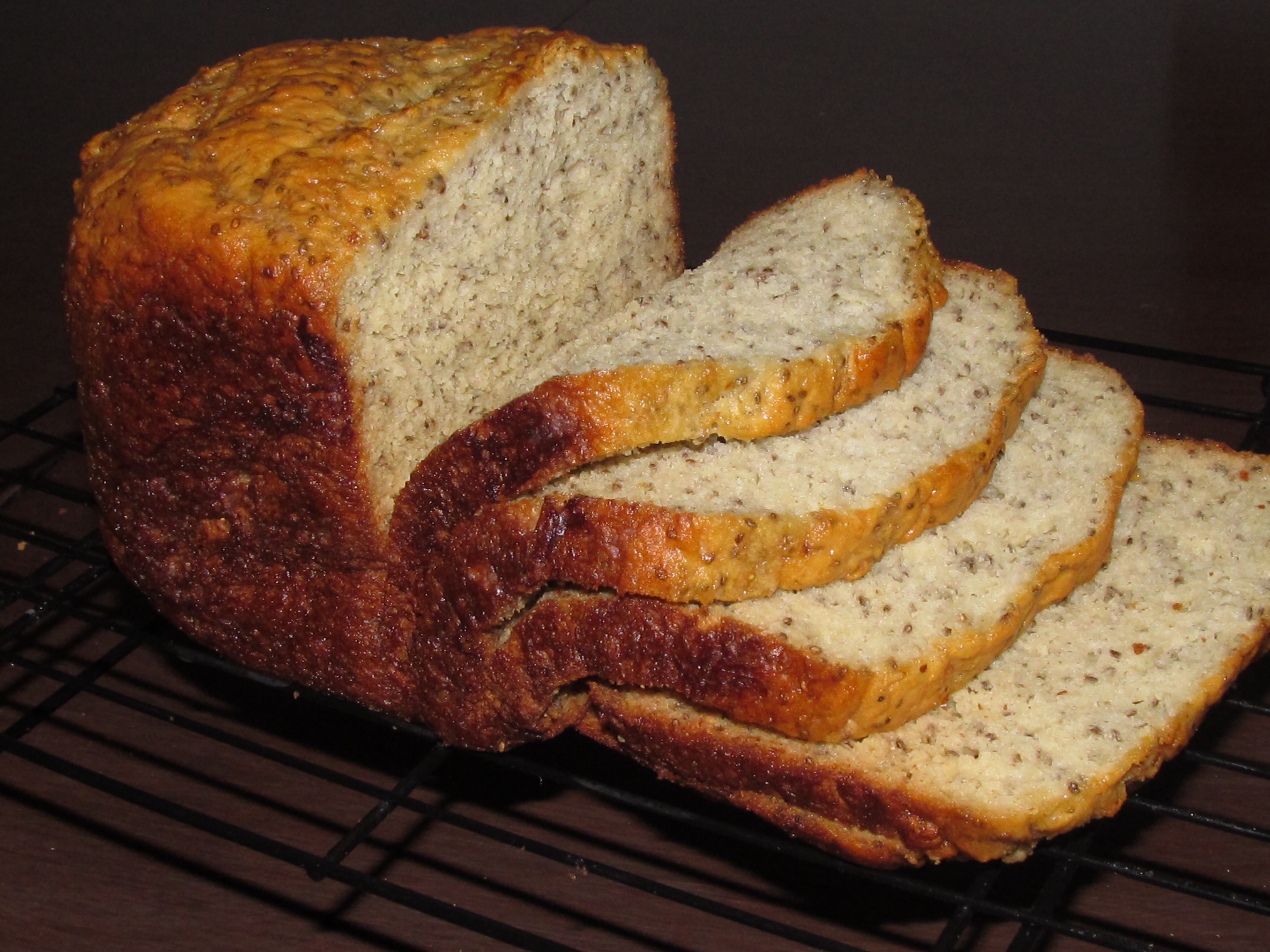 Jans Gluten Free Brown Bread Recipe for the Bread Machine